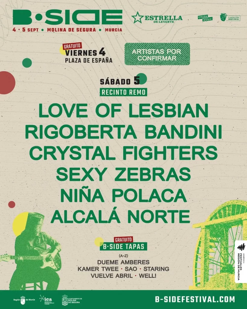 Cartel de B-Side Festival