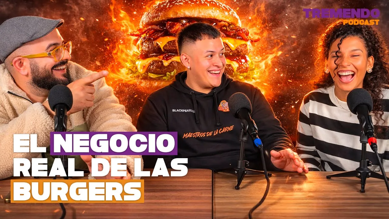Empezó con 17 años y hoy vende cientos de burgers 🍔 Conoce Mas Ke Tapas