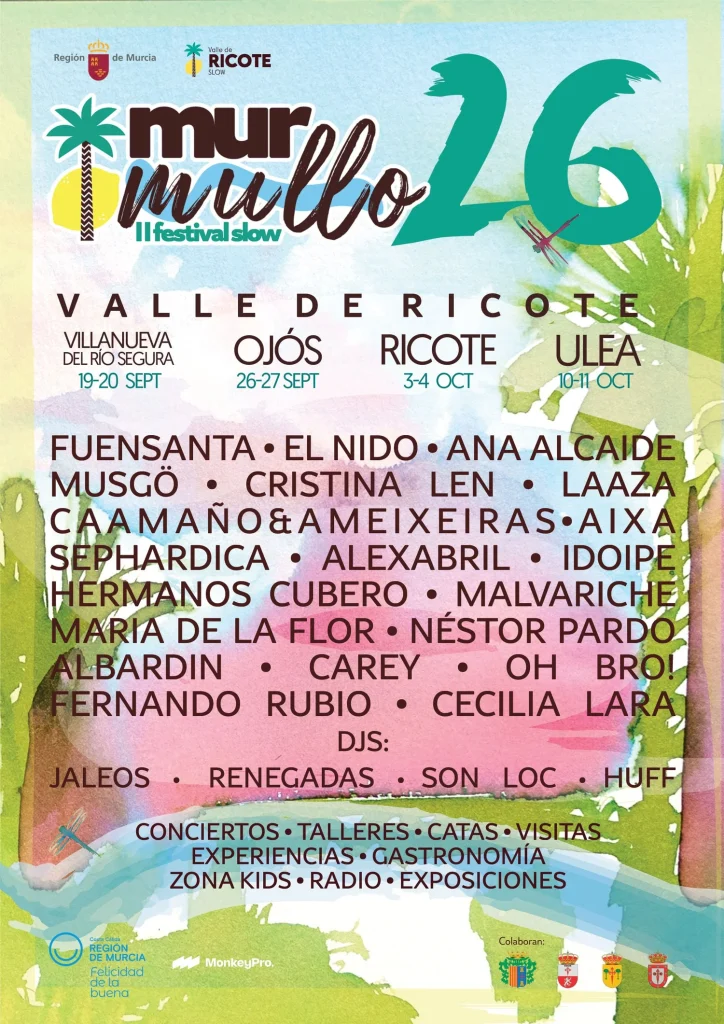 Cartel de Festival Murmullo