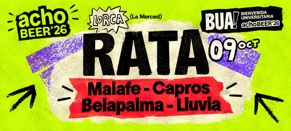 Del 9 al 11 de octubre, Lorca se rinde a la cerveza con la nueva edición del Achobeer Fest