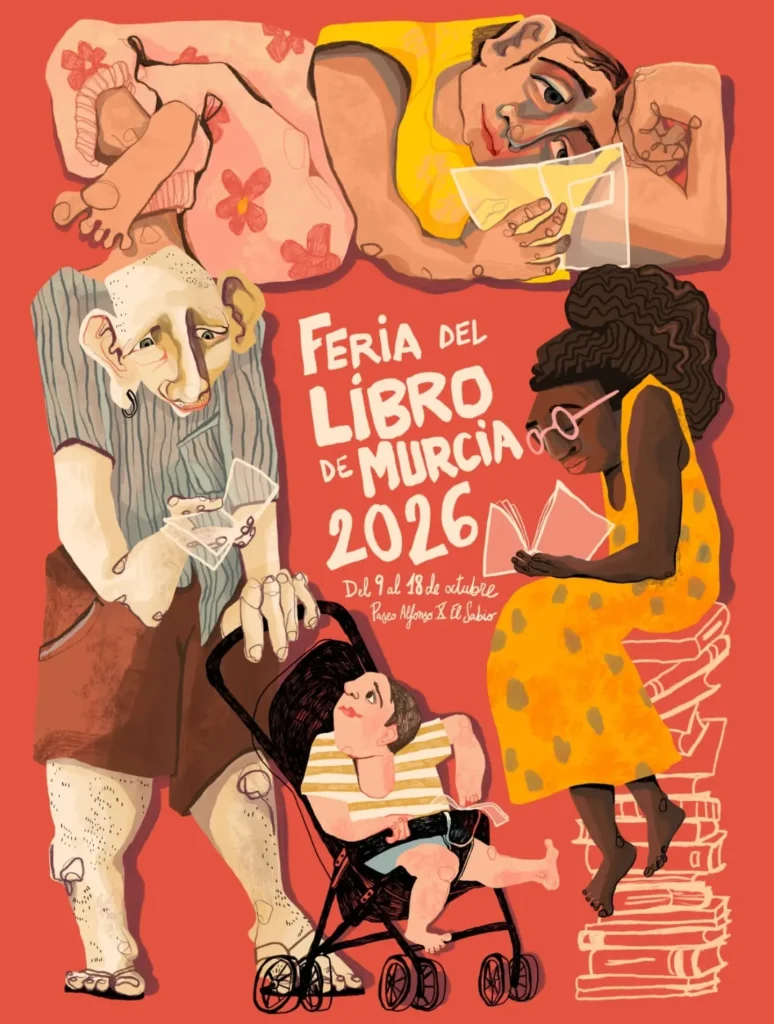 Murcia se llena de libros: la Feria vuelve con más de 100 actividades