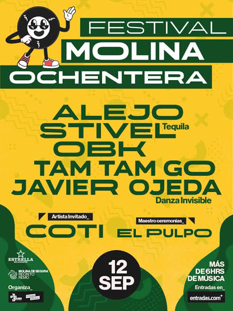 Cartel de Festival Molina Ochentera 2026