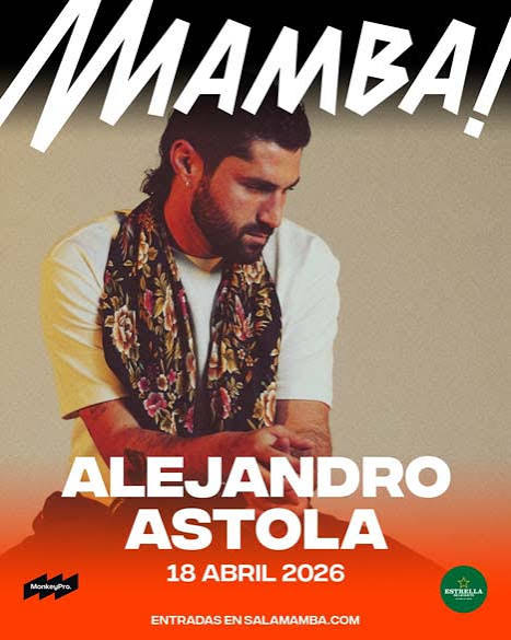 Cartel de Gira «Mi guitarra y yo 2.0» – Alejandro Astola