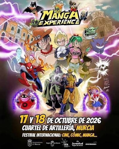Manga Experience Murcia 2026: dos días de cine, manga, cosplay y cultura pop en el Cuartel de Artillería
