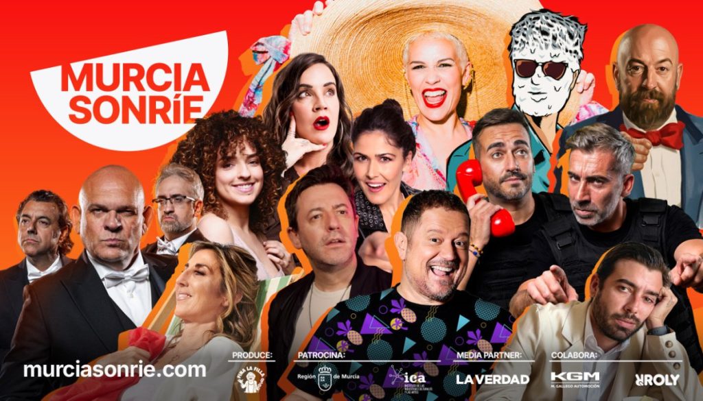 Cartel de Goyo Jiménez en Murcia Sonríe 2026